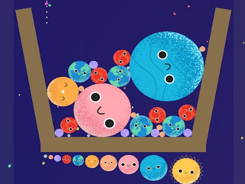 Juego Fusionar planetas  en línea
