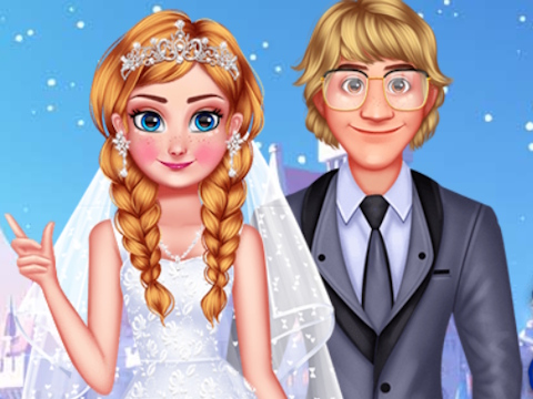 Juego Felicidad de boda de las hermanas congeladas  en línea