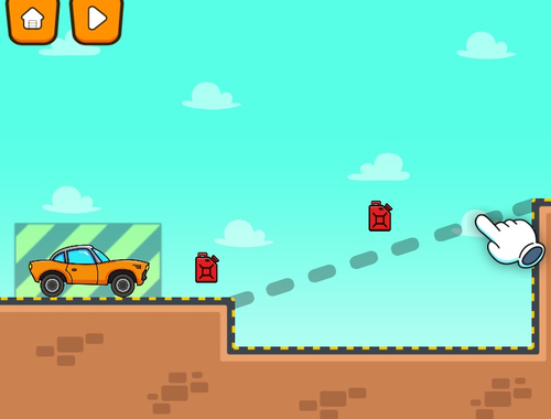 Juego Dibujar camino para coche  en línea