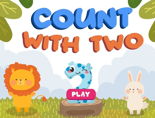 Juego Contar con dos  en línea