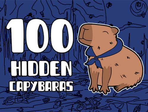 Juego 100 carpinchos escondidos  en línea
