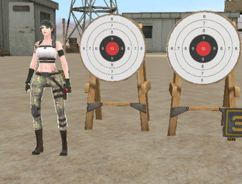 Juego Juego de pistola objetivo  en línea