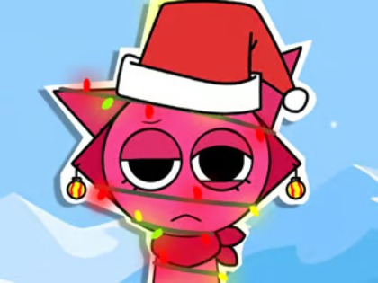 Juego Rompecabezas: Árbol de Navidad Sprunki  en línea