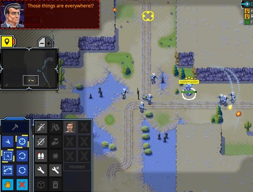 Juego Comandante retro  en línea