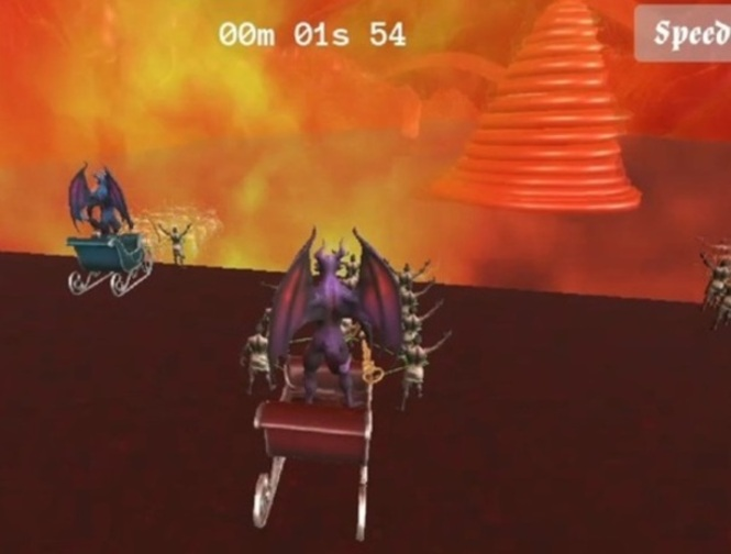 Juego Carrera al infierno  en línea