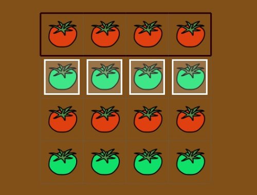 Juego Pintar tomate  en línea