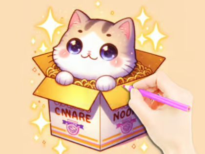 Juego Libro para colorear: Tres gatitos  en línea