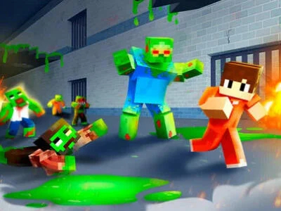 Juego Prisión de Obby: escape artesanal  en línea