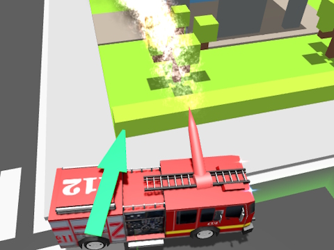 Juego Conducción de rescate de camión de bomberos  en línea