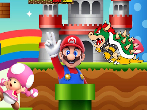 Juego Combinación de tarjetas de memoria de Super Mario  en línea