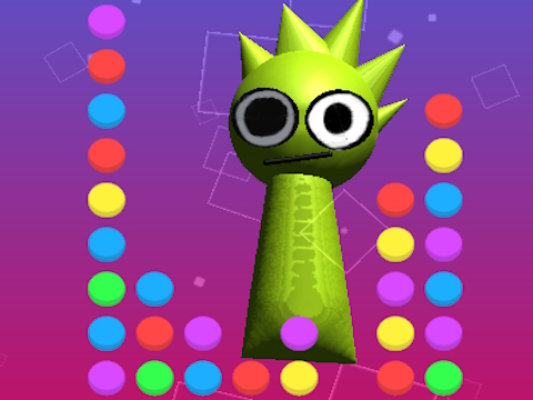 Juego Estallido de burbujas Sprunki  en línea