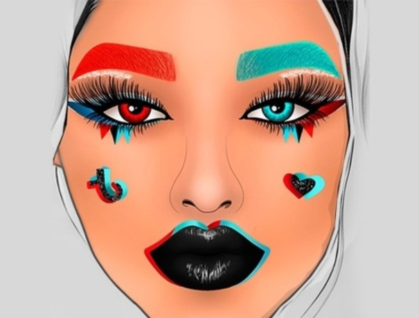 Juego Gráfico facial  en línea