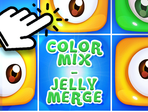 Juego Mezcla de colores - Fusión de gelatina  en línea