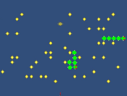 Juego Dispara a las estrellas  en línea