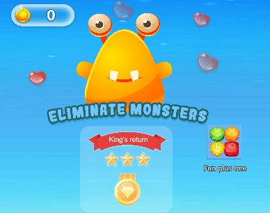 Juego Eliminar monstruos  en línea