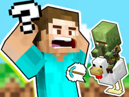 Juego Prueba para niños: Adivina la voz de Minecraft  en línea