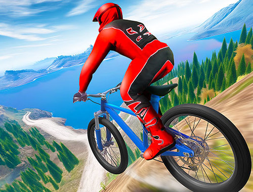 Juego Jinetes Carreras De Descenso  en línea