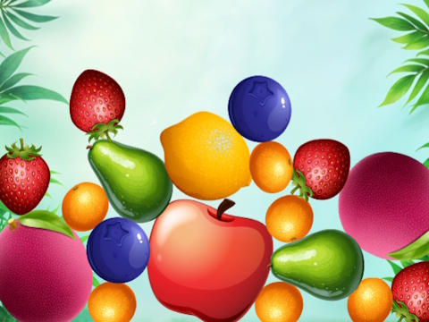 Juego Fusión de frutas de Newton  en línea