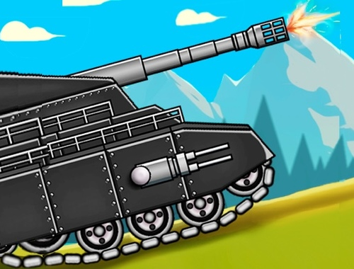 Juego Furia del tanque: Batalla de jefes 2D  en línea