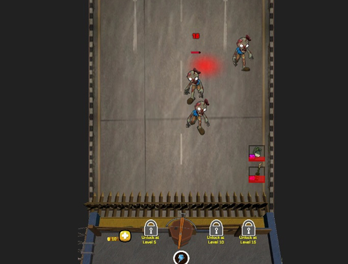 Juego Supervivencia de defensa zombie  en línea