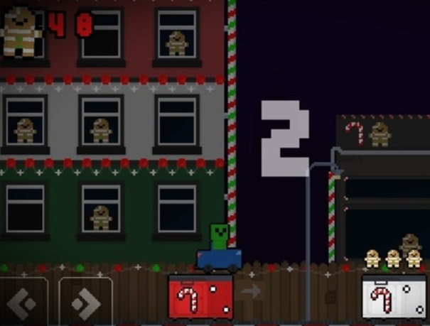 Juego Galleta De Coche De Papá Noel  en línea
