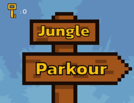 Juego Parkour en la selva  en línea