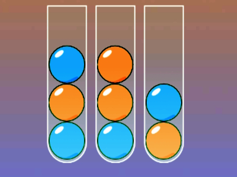 Juego Ordenar burbujas  en línea