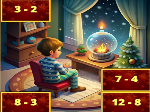 Juego Resta matemática relajada  en línea