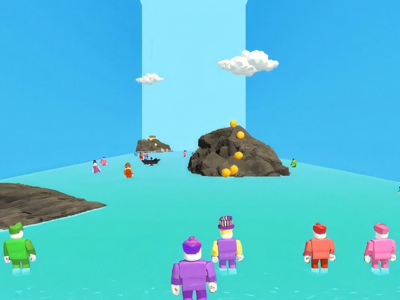 Juego Carrera de tsunamis  en línea