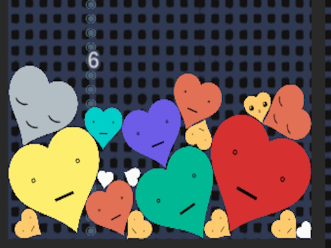 Juego Fusionar formas, ¡no frutas!  en línea