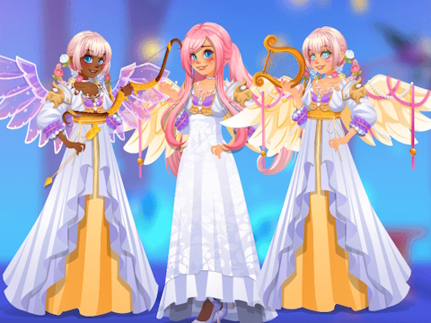 Juego Etéreo angelical femenino  en línea