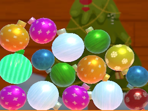 Juego Bolas de Año Nuevo 2048 en 3D  en línea