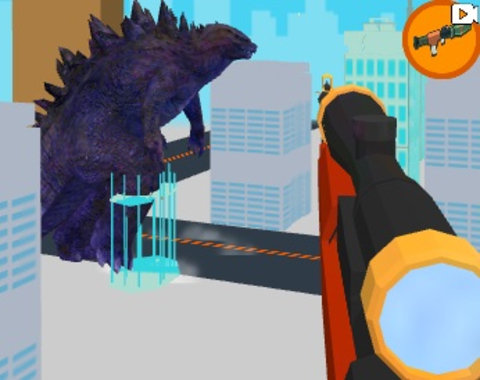 Juego Heli Monstruos Cazador Gigante  en línea