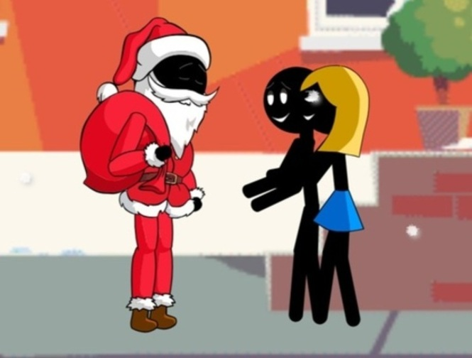 Juego Hombre palo, santa  en línea