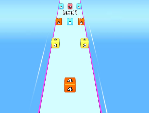 Juego Jelly Run en 2048  en línea
