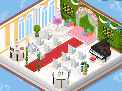 Juego Decoración: Mi boda  en línea