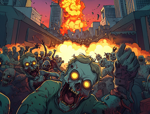 Juego Asedio zombi. yo  en línea