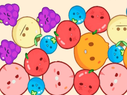 Juego Fusionar frutas ¡Doblar la sandía original!  en línea