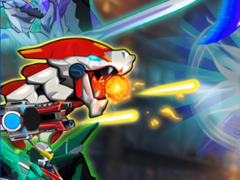 Juego Jugar Dino Robot Luchando Guerra  en línea