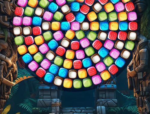 Juego Paquete de nivel de la rueda de dulces de burbujas  en línea