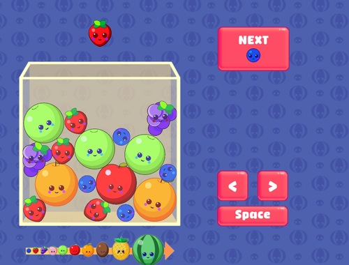 Juego Fusionar la fruta  en línea