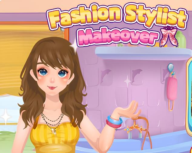 Juego Cambio de imagen estilista de moda  en línea