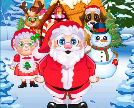 Juego Doctor dentista de Navidad  en línea
