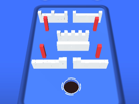 Juego Hole 3D Color Block Game en línea