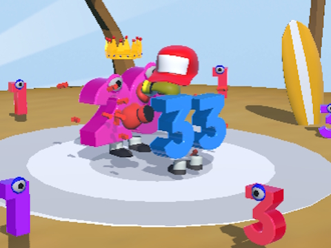 Juego Número Run 3D  en línea