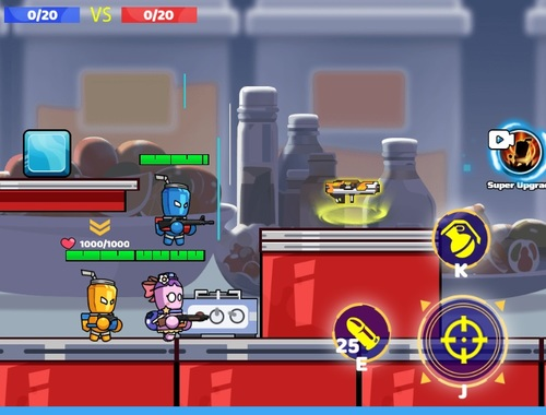 Juego Botella Avenger Royale  en línea