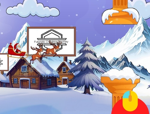Juego Viaje de Navidad futurista  en línea
