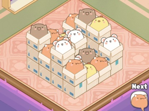 Juego Mart Puzzle Box Cat en línea