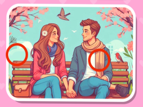 Juego Encuentra las diferencias parejas  en línea