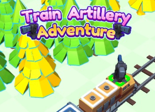 Juego Aventura de artillería de tren  en línea
